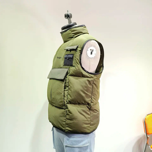 Conception personnalisée OEM et logo bulle veste demi-manche meilleure vente chaude veste matelassée demi-manche - Product Image 6