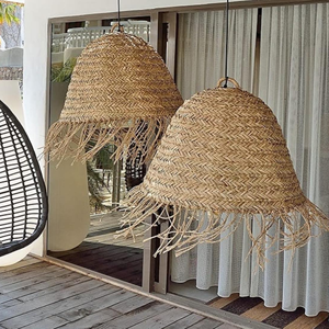 โคมไฟแขวนหญ้าทะเลธรรมชาติเป็นมิตร99GD สิ่งแวดล้อม - Product Image 5