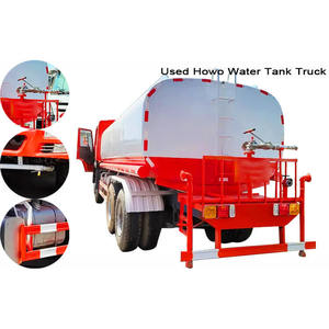 Camion-citerne diesel d'occasion Sinotruk Howo, options de roues motrices 4x2 et 6x4, en acier, pour le stockage d'eau et de produits chimiques - Product Image 4