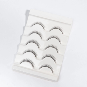 Extensiones de Pestañas Postizas Hechas a Mano, Tira Completa, 8mm, 0,10mm de Espesor, Lujo para Personalizar Pestañas, Marca NBT, Venta Al por Mayor - Product Image 1