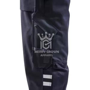 Overoles de Seguridad de Trabajo de Algodón de Alta Visibilidad, Impermeables, con Opciones Personalizadas, Suministro de Fábrica OEM - Product Image 5