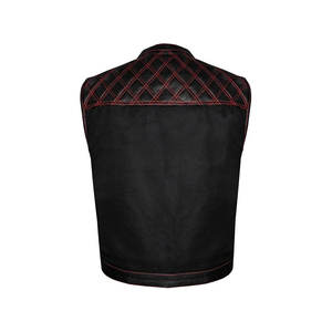 Gilet de chasse en cuir écologique de qualité supérieure Vente en ligne Meilleur achat Gilet de chasse en cuir - Product Image 5