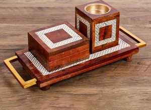 ที่วางธูปหอมแบบปรับได้ถาดเขี่ยบุหรี่มีกลิ่นหอม - Product Image 3