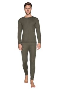 Traje de calefacción inteligente para parejas de invierno, ropa interior térmica de terciopelo de dos piezas para hombres y mujeres, Calzoncillos largos antiestáticos ecológicos - Product Image 5