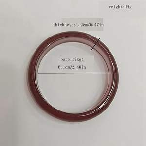 Pulsera de Jade Hielo Verde Yang, Jade Verde Completo, Jade Floral que Contiene Humedad, Regalo para Mujer, Jade Natural Verde Hielo, Jade Bang - Product Image 4