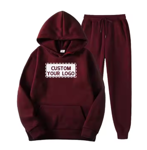 Sweat à capuche tricoté 100 % coton respirant et écologique imprimé numériquement pour homme, en molleton doux, idéal pour le sport et les loisirs, grandes tailles - Product Image 3