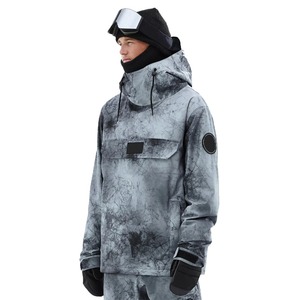 Haute qualité hiver Ski costume hommes Ski veste snowboard pantalon hommes Ski ensembles avec poches avant sublimé Softshell veste - Product Image 1