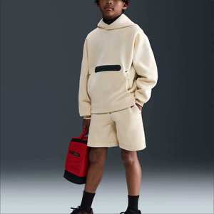 Pull à capuche oversize en coton tricoté, lourd, de luxe, pour l'automne, brodé, écologique, respirant, pour homme - Product Image 1