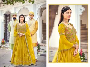 Nueva llegada traje atractivo de moda Venta caliente Heavy Faux Georgette con bordado secuencia Trabajo Mujer moda para la venta - Product Image 6