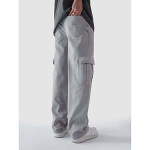 Pantalones Tácticos Cargo Gris Pizarra VII, Corte Holgado, Lona, Logotipo Personalizable, Talla XL, Pliegues, Decoraciones con Cremallera, Lavado de Color, Ropa de Trabajo - Product Image 1