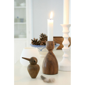 Élégance Bougeoir de décoration de table romantique Bougeoir en bois brun de qualité créative Bougeoir au prix le plus bas - Product Image 3