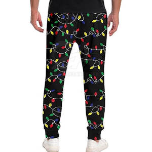 Pantalón de Sublimación Liso Teñido para Hombre, Pantalones de Correr, Venta Directa de Fábrica - Product Image 4