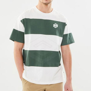 Camiseta Casual Extra Grande de Poliéster/Algodón, Lisa, Personalizable para Hombre, Teñida, Transpirable, de Manga Corta - Product Image 1