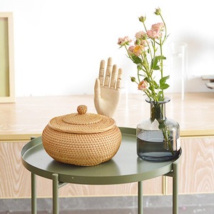 Cesta de Almacenamiento de Ratán, Bandeja de Almacenamiento Tejida, Caja de Almacenamiento Hecha a Mano, Ecológica, Natural, Decoración del Hogar, Venta al por Mayor desde Vietnam - Product Image 6