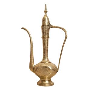 Aftaba en laiton de haute qualité avec gravure, finition polie pour l'eau potable, aftaba en laiton vintage, ustensiles de cuisine - Product Image 1