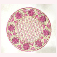 Clips de nappe en bambou artisanaux |   Vaisselle de style européen faite à la main, blanche, taille personnalisée, lavable, durable, pour une table élégante