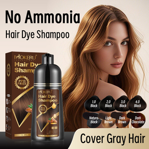 Mokeru Nhãn Hiệu Riêng Tạm Thời Bán Buôn Nhanh Chóng Màu Sắc Và Không Có Ppd Argan Dầu Màu Tóc Dầu Gội Đầu Cho Tất Cả Các Loại Tóc Sử Dụng - Product Image 2