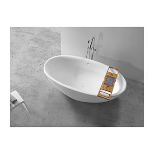 Directo de fábrica Lujo ACryl Resina Piedra Mármol Independiente Tamaño adulto Tina de remojo Escurridor Precio competitivo Bañera de hidromasaje - Product Image 2