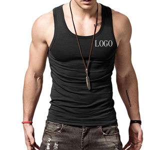 Débardeur homme de haute qualité pour l'été avec logo personnalisé, vêtements de sport confortables et en coton, débardeur homme personnalisé pour la saison. - Product Image 6