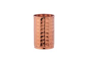 Vaso martillado de cobre puro de 11,8 Oz, vaso de Metal ecológico para bebidas frías y experiencia de agua refrescante - Product Image 4