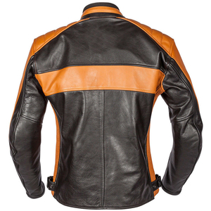 Chaquetas de cuero de moto profesional de alta calidad Chaquetas de carreras de moto de cuero hechas a medida con logotipo personalizado - Product Image 6