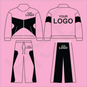 ชุดเสื้อฮู้ดลายเปลวไฟหลากสีสไตล์สตรีทแวร์ |   เสื้อพูลโอเวอร์และกางเกงจ็อกเกอร์พร้อมโลโก้แบบกำหนดเอง - Product Image 5