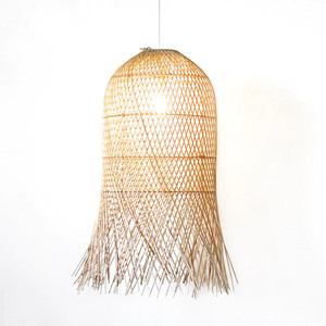 Candelabros de pantalla de ratán natural al mejor precio, luces colgantes para el hogar, el hotel y el restaurante, Villa ML09 - Product Image 2