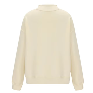 Vente en gros de matériel 100% coton de haute qualité, léger, col bénitier, épaule tombante, solide, respirant, impression de logo personnalisée - Product Image 3