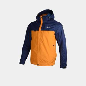 Naviguer Veste Gortex respirante à coque souple enduite pour homme Coupe-vent décontracté résistant à l'eau Polyester Fill Fitness pour l'automne - Product Image 1