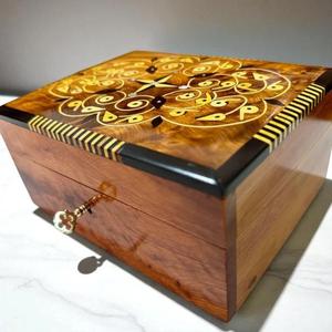 Artesanía de Madera de Tuya Marroquí de Lujo, Hecha a Mano, Raíz de Tuya Natural, Decoración Tradicional Marroquí para el Hogar, Regalo - Product Image 1