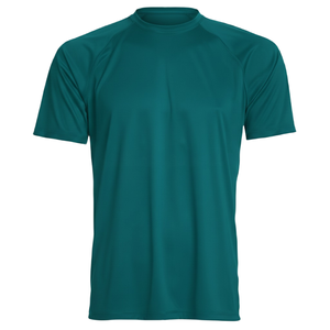 Camiseta Deportiva Negra de Secado Rápido para Hombre con Protección Solar UPF50, Corte Holgado, Manga Corta, para Gimnasio, Entrenamiento Activo, Top de Longitud Completa - Product Image 2