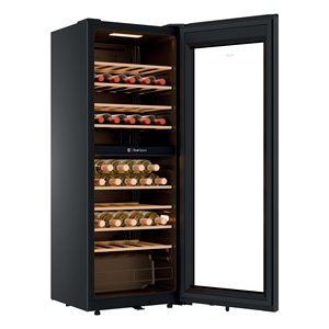 SERIE 5 Cave à vin 50 bouteilles HWS56GDG Noir Classe G 47.5x45.6x128cm - Product Image 4