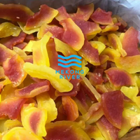 Vietnam Premium Natuurlijke Biologische Suikervrije Gedroogde Tropische Papaya Gezonde Zachte Fruit- en Groentesnacks Bulkverpakking