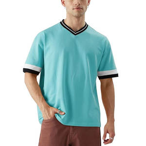 T-shirt surdimensionné en tissu confortable Design Unique Hommes T-shirt surdimensionné d'été Design T-shirt surdimensionné Ringer T-shirt surdimensionné - Product Image 1