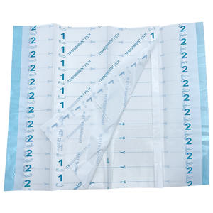 Perban luka transparan medis 30x30cm 3 lapis lapisan PU sejuk dilipat & tahan air pembalut bedah bedah - Product Image 3