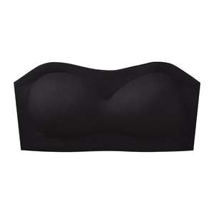 Women <b>Sexy</b> Seamless <b>Bra</b> Deep V Wireless Push Up <b>Bra</b> Soft Comfortable Daily Wear for Large Chest - Product Image 5
