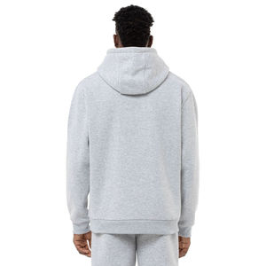 Pantalones de chándal para correr en blanco con logotipo personalizado de alta calidad, Jersey recortado, chándal liso, conjuntos de dos piezas con capucha para hombre, chándal - Product Image 3