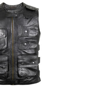 Veste en cuir de qualité supérieure, design haut de gamme, nouvelle collection, vente chaude, personnalisable, respirante, décontractée, pour hommes - Product Image 2