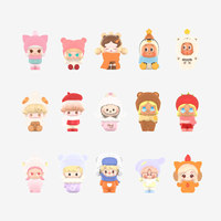 POP BEAN Série Fluffy & Cozy : Peluches et figurines à collectionner pour les fans de dessins animés et d'anime