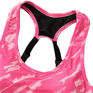 Fashionable Ladies Sports <b>Bra</b> with Spandex Polyester Fabric Simple Halter Neck Design for Gym Training-Available in Plus Size - Product Image 2