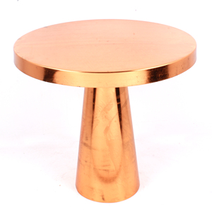 Dernier modèle de table d'appoint en fer avec finition dorée Table d'appoint décorative Mobilier fait main Article décoratif pour la maison à vendre - Product Image 3