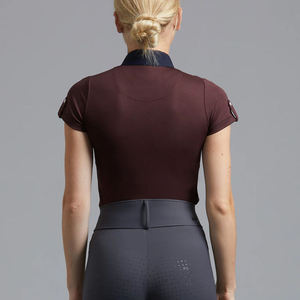 Chemise d'équitation pour femmes, confortable, à manches longues, respirante, coupe athlétique, pour les leçons d'équitation - Product Image 2