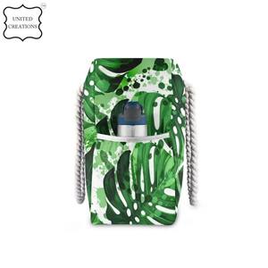 Sac fourre-tout imprimé en toile de hêtre recyclé naturel personnalisable sac à poignée en corde écologique sac à provisions recyclé - Product Image 4