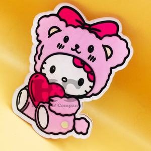 แผ่นอะคริลิคสำหรับต่อขนตาลายเฮลโลคิตตี้ รูปหัวใจและสี่เหลี่ยม แบบขายส่ง เป็นมิตรกับสิ่งแวดล้อม รับทำโลโก้ตามสั่ง MOQ ต่ำ อุปกรณ์ต่อขนตา - Product Image 6