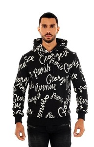 Sweat à capuche pour homme de luxe personnalisé OEM 100% coton Tendance Nouveau design avec technique de broderie de strass en diamant pour l'hiver - Product Image 5