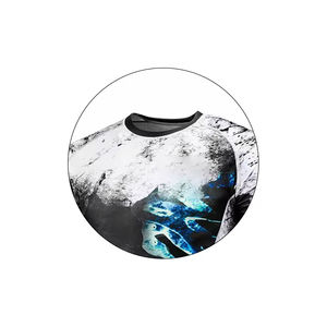 Créez votre propre Rash Guard MMA uni à manches longues, coupe ajustée, logo personnalisé, Rash Guard pour homme à col rond à prix avantageux, personnalisé - Product Image 2