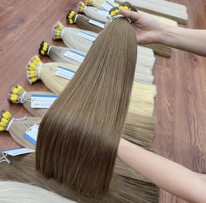 Extensiones de cabello liso vietnamita virgen Remy al por mayor cabello humano crudo de alta calidad todos los colores adecuados - Product Image 3