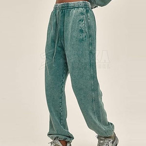 Service de vente en gros OEM de pantalons de jogging délavés à l'acide pour hommes nouveau design pantalons délavés à l'acide pour hommes meilleur prix taille adulte pantalons délavés à l'acide pour hommes - Product Image 4