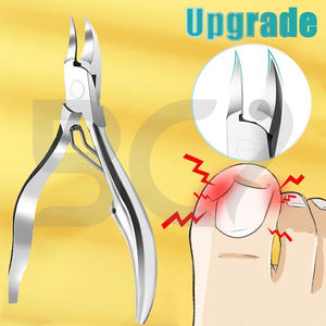 Pince à ongles professionnelle en acier inoxydable, durable, à large ouverture, avec coins arrondis de précision, pour couper les ongles des pieds - Product Image 6