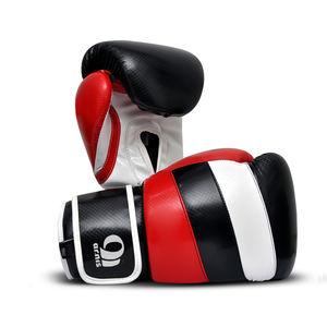 ถุงมือชกมวยหนัง PU สำหรับผู้ใหญ่สายรัดข้อมือปรับได้น้ำหนักเบา - Product Image 3